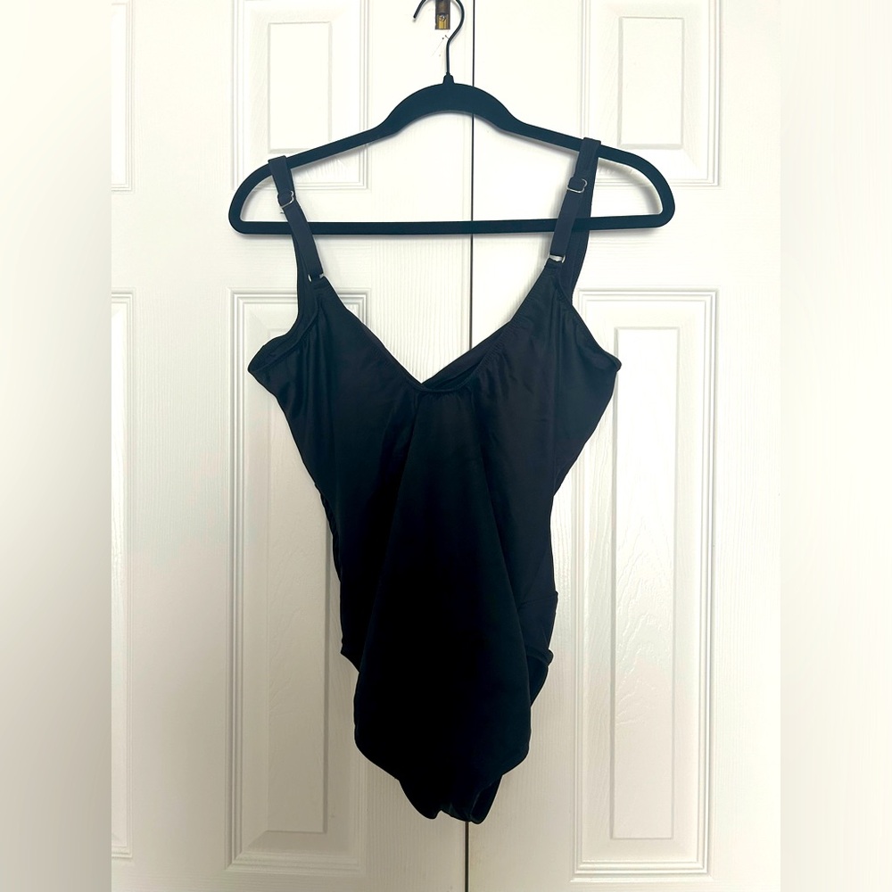 Black Miraclesuit Rock Solid Revele One Piece Swi… - image 6